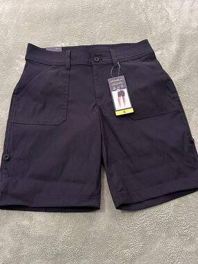 Eddie Bauer Black Utility Cargo Shorts